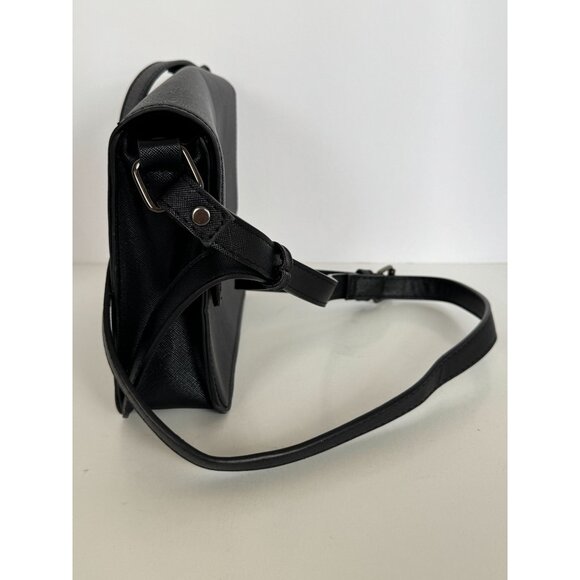 Disney Minnie Mouse Black Crossbody Bag With Adjustable Strap & Polka Dot Bow De - Picture 8 of 12